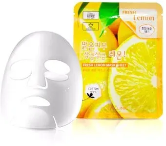 3W Clinic Набор тканевых масок 3W Clinic Fresh Lemon Mask Sheet 10 шт