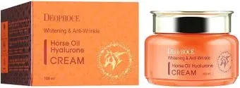 Deoproce Крем для лица Deoproce Whitening & Anti-Wrinkle Horse Oil Hyalurone Cream 100 мл