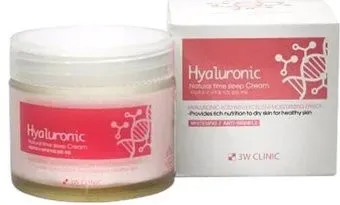 3W Clinic Крем для лица 3W Clinic Hyaluronic Natural Time Sleep Cream 70 г