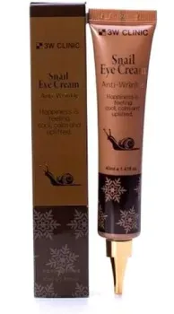 3W Clinic Крем для век 3W Clinic Snail Eye Cream Anti Wrinkle с экстрактом улитки 40 мл