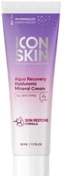 Icon Skin Крем Aqua Recovery увлажняющий минеральный с гиалуроновой кислотой 50 мл
