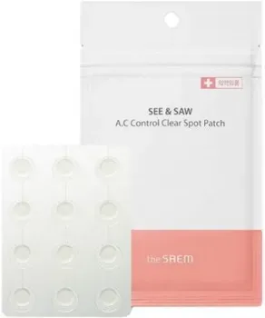 The Saem Маска-патч для лица See & Saw A.C Control 2x10 мм (24 шт)