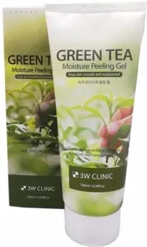 3W Clinic Пилинг для лица Green Tea Moisture Peeling Gel 180 мл