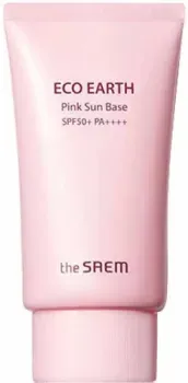 The Saem Крем для лица Eco Earth Pink Sun Base SPF50+ PA++++ (50 мл)