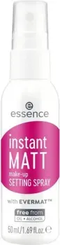 Essence Спрей для фиксации макияжа Instant Matt Make-Up матирующий (50 мл)
