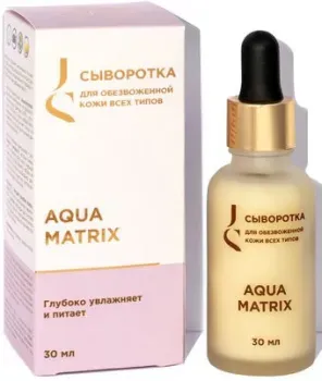 Jurassic Spa Сыворотка для всех типов обезвоженной кожи лица Aqua Matrix 30 мл