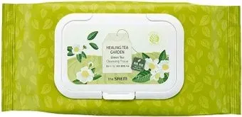 The Saem Healing Tea Garden Green Tea Cleansing Tissue (60 шт)