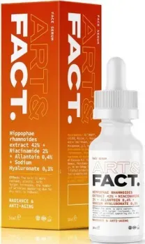 Art&Fact Сыворотка для лица Art&Fact Hippophae Rhamnoides Extract 42%+Niacinamide 2% для сияния лица 30 мл