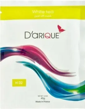 Darique Маска для лица альгинатная с белым чаем, омолаживающая (40 г)