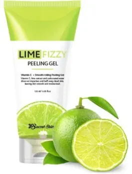 Secret Skin Пилинг для лица Lime Fizzy Peeling Gel Гель-скатка (120 мл)