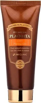 3W Clinic Пилинг для лица Premium Placenta Soft Peeling Gel C экстрактом плаценты (180 мл)
