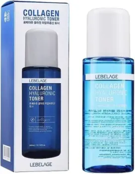 Lebelage Тонер для лица Collagen Hyaluronic с гиалуроновой кислотой и коллагеном 300 мл