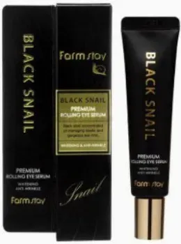 FarmStay Сыворотка для век Black Snail Premium Rolling Eye Serum 25 мл