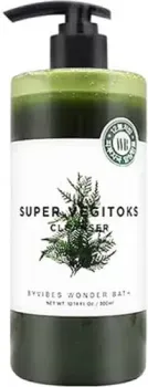 Welcos Гель для лица Wonder Bath Super Vegitoks Cleanser Green (300 мл)