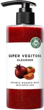Welcos Гель для лица Wonder Bath Super Vegitoks Cleanser Red (300 мл)
