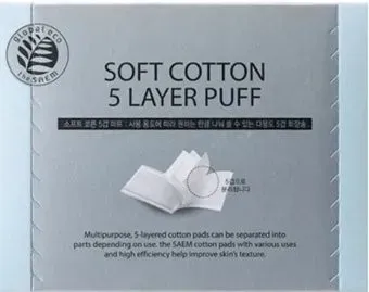 The Saem Пэд для лица Art'Lif 5 Layer Cotton Pad 80 шт