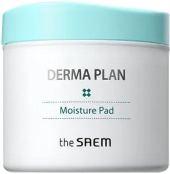 The Saem Пэд для лица Derma Plan Moisture Pad 70 шт