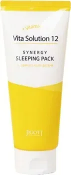 Jigott Маска для лица кремовая Vita Solution 12 Synergy Sleeping Pack 180 мл