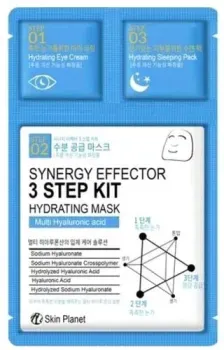 Secret Key Набор масок для лица Skin Planet Synergy Effector 3step Kit - Hydrating Mask (25 г)