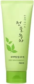 Welcos Маска для лица Green Tea Purifying Peel Off Pack 150 мл