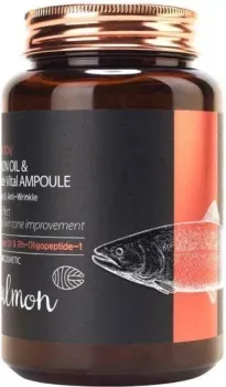 FarmStay Сыворотка для лица Salmon Oil Firming Ampoule Питательная (250 мл)