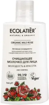 Ecolatier Молочко для снятия макияжа Green Wild Rose Очищающее (250 мл)