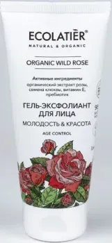 Ecolatier Гель для лица Green Wild Rose Эксфолиант (100 мл)