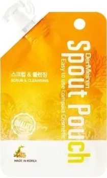 DerMeiren Скраб для лица Scrub Powder And Deep Cleansing Foam (15 г)