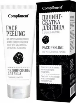 Compliment Пилинг для лица Скатка с древесным углем (80 мл)