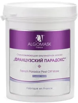 Algomask Маска для лица альгинатная Омолаживающая French Paradox (200 г)