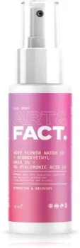 Art&Fact Спрей для лица Rose Flower Water 5% + Hydroxyethyl Urea 2% увлажняющий (50 мл)