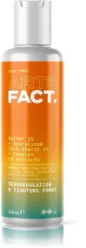 Art&Fact Тоник для лица Sulfur 1% + Hydrolyzed Corn Starch 1% + Сomplex of extracts (150 мл)