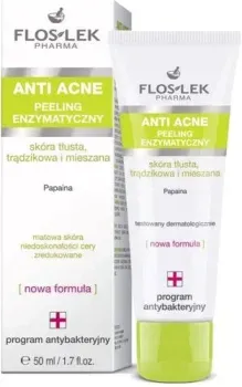 Floslek Пилинг для лица Anti Acne Enzymatic Peeling (50 мл)