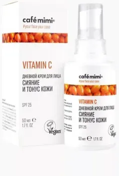 Le Cafe Крем для лица de Beaute Cafe Mimi дневной Сияние и тонус кожи Vitamin C SPF25 (50 мл)