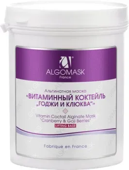 Algomask Маска для лица альгинатная Витаминный коктейль Годжи и Клюква 200 г