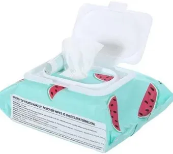 Miniso Салфетки для снятия макияжа Арбуз 7228 35 шт