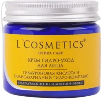 L'Cosmetics Крем для лица Ультраувлажнение лифтинг-эффект Гиалуроновая кислота 50 мл