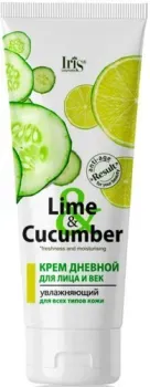 Iris Cosmetic Крем для лица Lime & Cucumber Дневной Увлажняющий для всех типов кожи 75 мл
