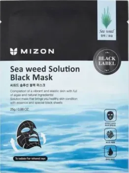 Mizon Маска для лица тканевая Sea weed Solution Black Mask 25 мл