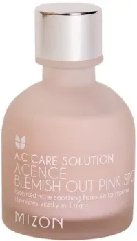 Mizon Сыворотка для лица Acence Blemish Out Pink Spot ночная для лечения акне и воспалений 30 мл