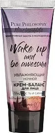 Белита-М Крем для лица Pure Philosophy Niacinamide Гладкость и сияние Увлажняющий Ночь (60г )