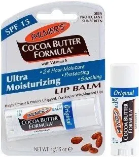 Palmers Бальзам для губ Увлажняющий с маслом какао витамином Е и SPF 15 (4 г)