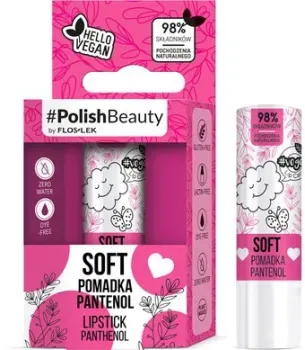 Floslek Бальзам для губ с пантенолом SOFT LIPSTICK PANTHENOL #PolishBeauty by, 4,1 г