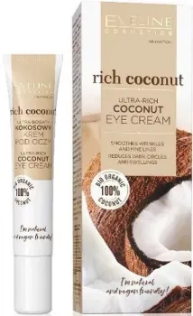 Eveline Cosmetics Крем для век Rich coconut Питательный (20 мл)