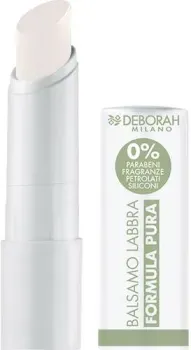 Deborah Milano Бальзам для губ BALSAMO LABBRA FORMULA PURA nourishing hydrating lip balm тон 01