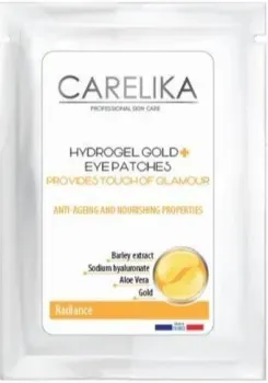 Carelika Патчи для глаз Гидрогелевые с золотом (3 мл)