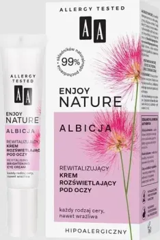 AA Крем для век Enjoy Nature Альбиция Ревитализирующий осветляющий (15 мл)