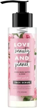 Love Beauty and Planet Скраб для лица Гладкость лепестков (115 мл)