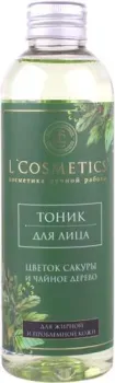 L'Cosmetics Тоник для лица Цветок сакуры и чайное дерево (200 мл)