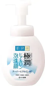 Hada Labo Пенка для умывания Gokujyun с супер гиалуроновой кислотой (160 мл)